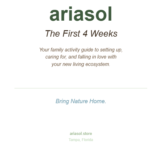 Ariasol Guppy Starter Kit